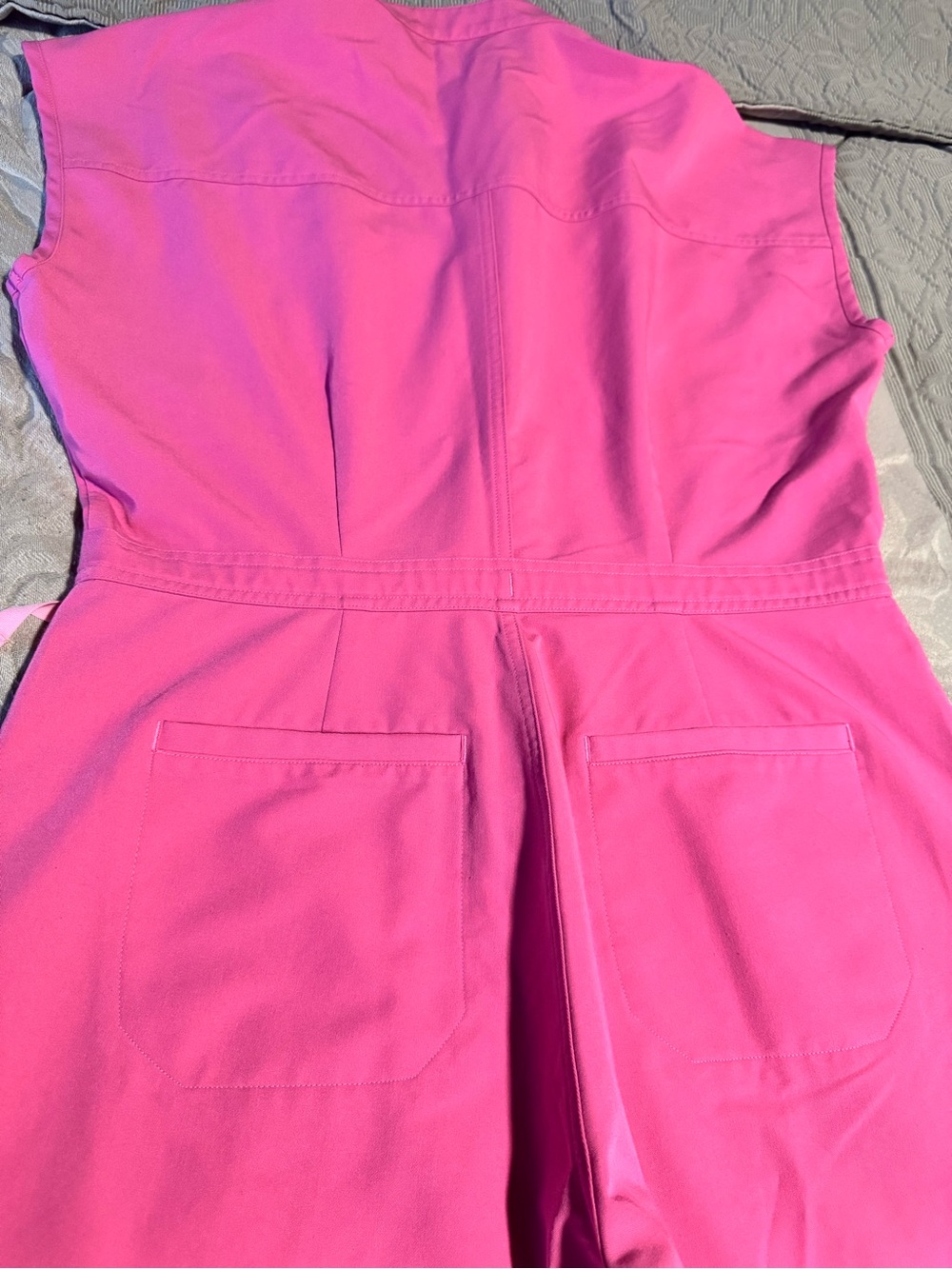 Figs Women's Jumpsuit Romper in Pink - Picture 2 of 4